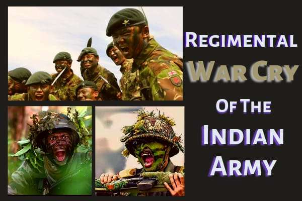 War Cry of Infantry Regiment of the Indian Army