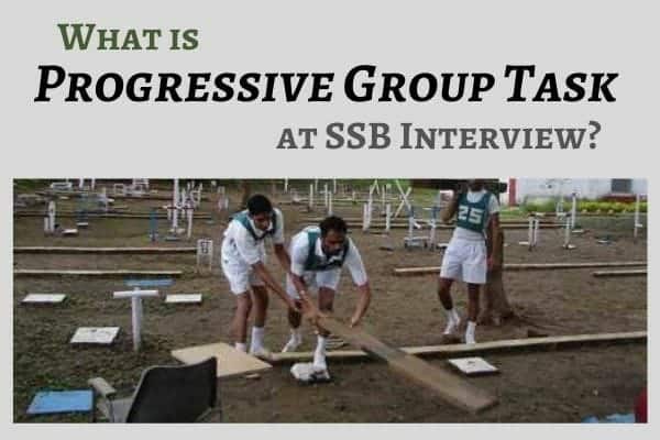 What is Progressive Group Task (PGT) at SSB Interview?