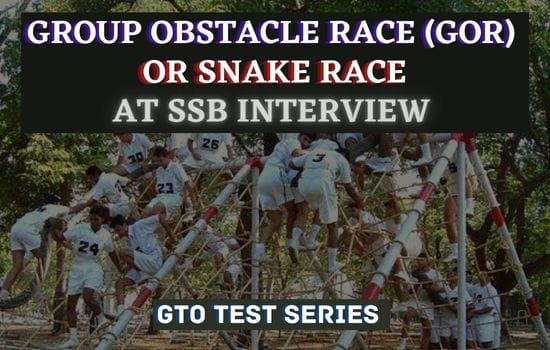 How to perform your best at Group Obstacle Race / Snake Race in SSB Interview?