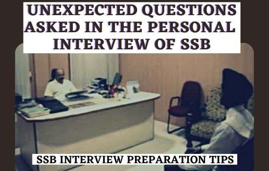 Most Unexpected SSB Interview Questions