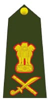 Rank of Lt.-Gen.