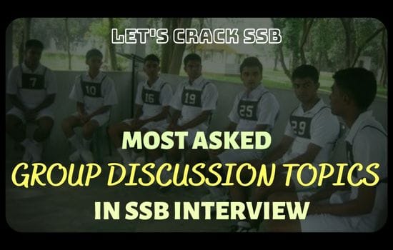Most Popular Group Discussion Topics in SSB Interview