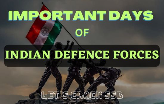 important days of indian defence forces