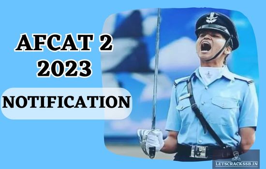 AFCAT 2 2023 - Notification