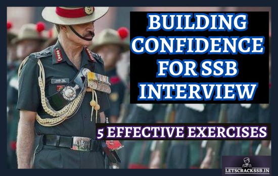Building Confidence for SSB Interview: 5 Effective Exercises